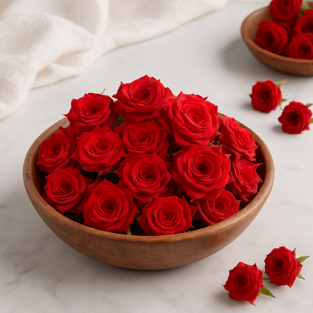 Button Roses